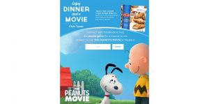 Club Tyson's The Peanuts Movie Sweepstakes