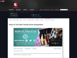 Lifetime Show Us Your Style Threads Series Sweepstakes