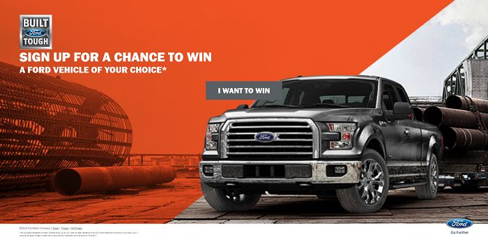 2015 Ford Vehicle Sweepstakes - Sweepstakes Mag