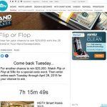 HGTV 25 Grand in Your Hand Sweepstakes