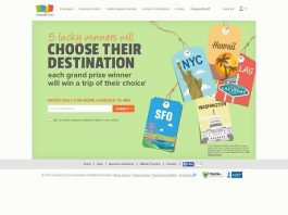 Coupons.com Choose Your Destination Sweepstakes