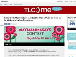 TLC #MyMammaSays Contest