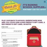 Fred Meyer Back to School Sweepstakes