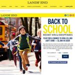 Lands’ End Back To School Sweepstakes