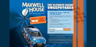 MaxwellHouse.com/RacingSweeps - The Ultimate Racing Sweepstakes