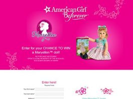 AmericanGirl.com/WinMaryellen - American Girl Maryellen Sweepstakes