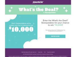 RetailMeNot What's the Deal? Sweepstakes