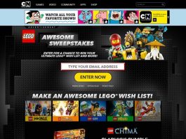 CartoonNetwork.com/LegoSweepstakes - LEGO Awesome Sweepstakes