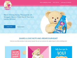 SnugglebBearYourHeart.com - Snuggle Bear Your Heart Instant Win Game