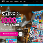 CartoonNetwork.com Win Holiday Sweepstakes 2016