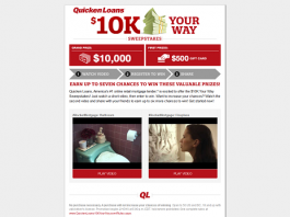 QuickenLoans10KYourWay.com: Quicken Loans $10K Your Way Sweepstakes