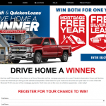 DriveHomeAWinner.com Quicken Loans Drive Home A Winner Sweepstakes 2016