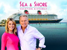 Wheel Of Fortune Disney Sea & Shore Sweepstakes 2018