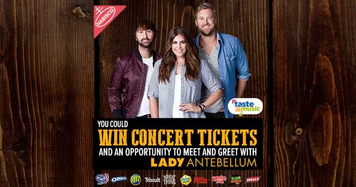 Albertsons Lady Antebellum Concert Summer Music Sweepstakes