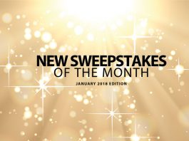 New Online Sweepstakes (January 2018)