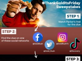 Discovery #ThankGoldItsFriday Sweepstakes 2020