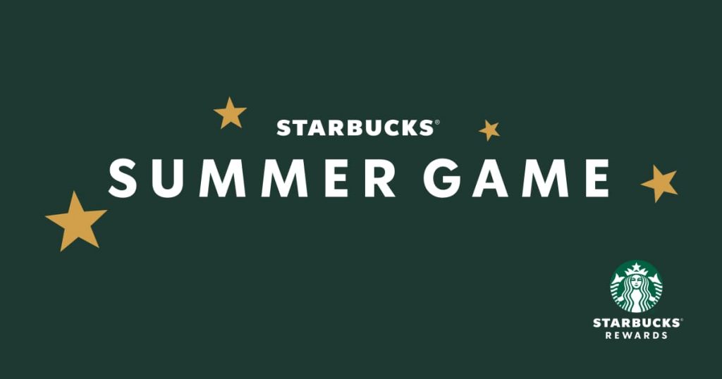 Starbucks Summer Game 2020