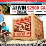 Two And A Half Men Man Crates This End Up Sweepstakes 2021