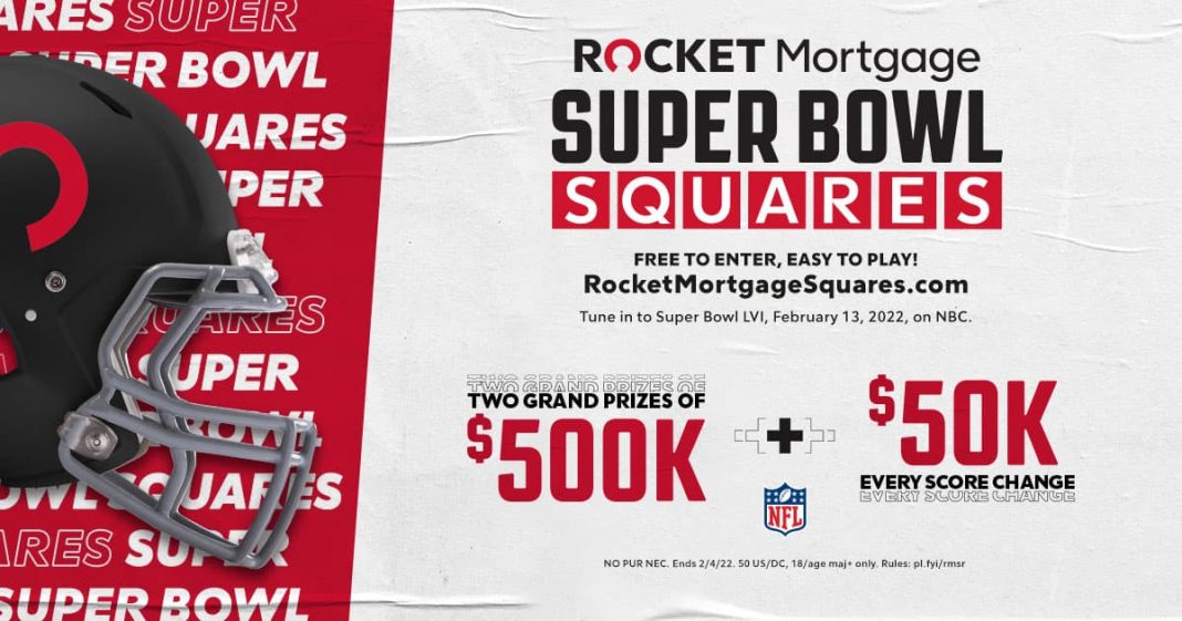 rocket mortgage squares contest
