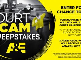 AETV Court Cam Sweepstakes 2021