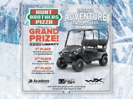 Hunt Brothers Pizza Enter to Adventure Sweepstakes 2022