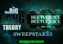 Big Bang Theory Sweepstakes Word Of The Day 2024