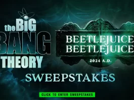 Big Bang Theory Sweepstakes Word Of The Day 2024