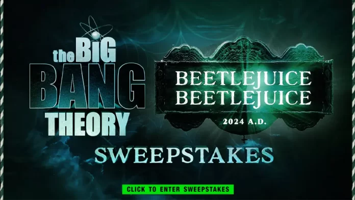 Big Bang Theory Sweepstakes Word Of The Day 2024